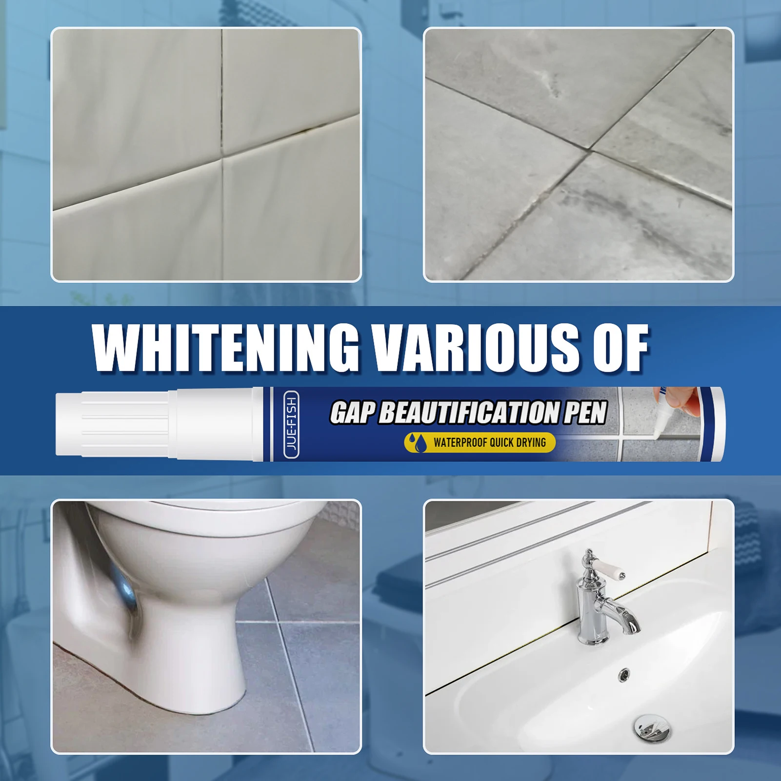 Grout Pen White Tile Paint Marker White Tile Paint Marker Tile Pen Wall Grout Restorer Marker Pens Professional For Bathroom
Grout Pen White Tile Paint Marker White Tile Paint Marker Tile Pen Wall Grout Restorer Marker Pens Professional For Bathroom