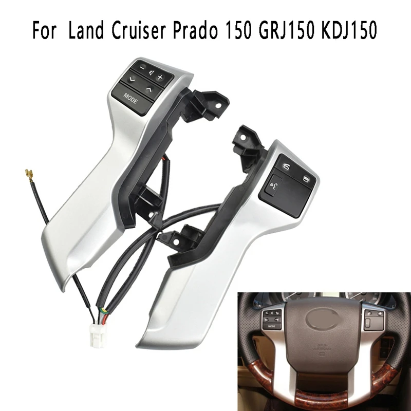 Car Multifunction Steering Wheel Control Switch 84250-60160 For Toyota Land Cruiser Prado 150 GRJ150 KDJ150
Car Multifunction Steering Wheel Control Switch 84250-60160 For Toyota Land Cruiser Prado 150 GRJ150 KDJ150
