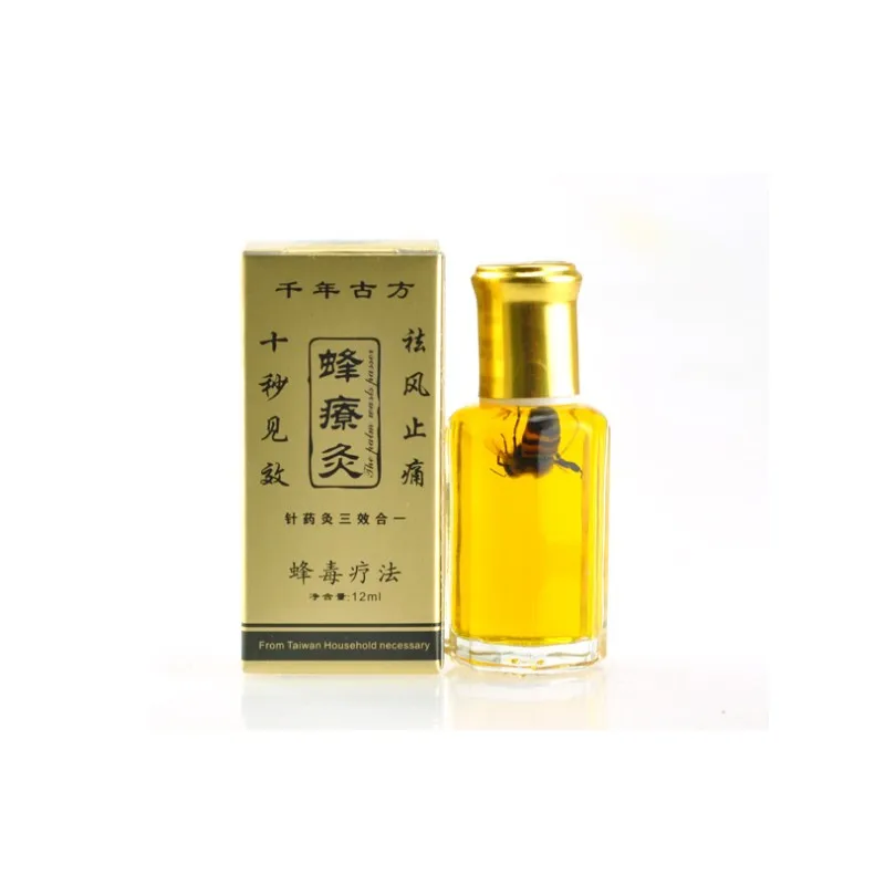 Bijengif Olie Behandeling Verlichting Gewrichtspijn Taille En Voet Kneuzingen Gezondheidszorg Wellness 12ml
Bijengif Olie Behandeling Verlichting Gewrichtspijn Taille En Voet Kneuzingen Gezondheidszorg Wellness 12ml