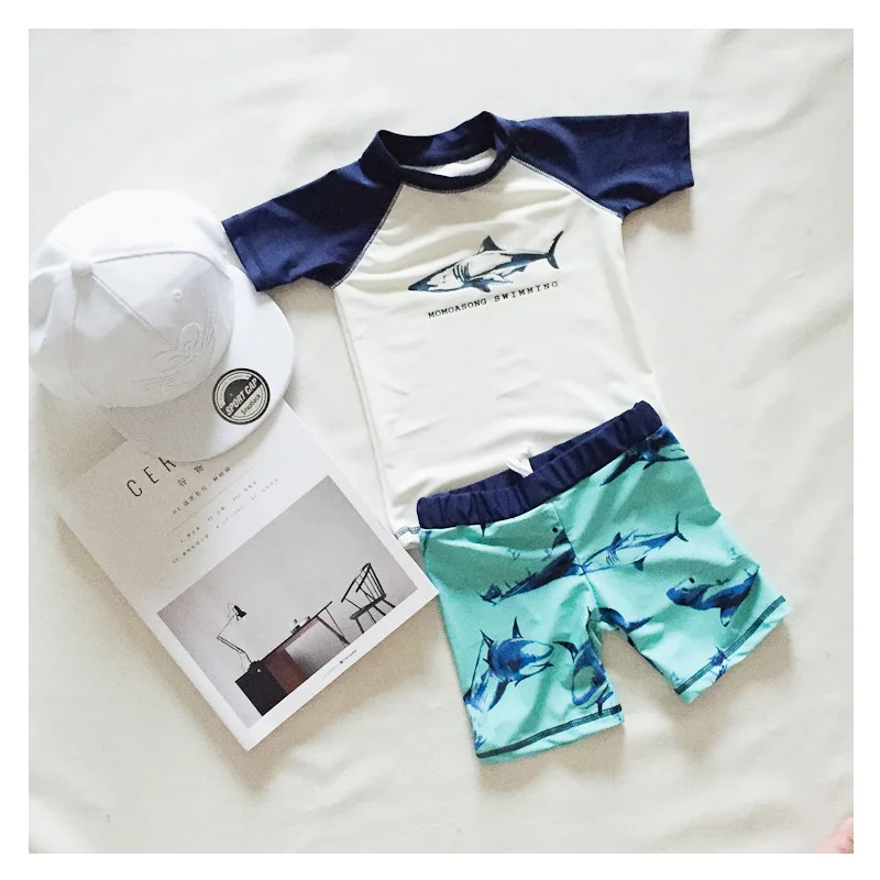 Kids Boys Swimwear Summer Split Three-piece Kids Baby Swimsuit Cartoon Shark Swimming Children's Bathing Suit
Kids Boys Swimwear Summer Split Three-piece Kids Baby Swimsuit Cartoon Shark Swimming Children's Bathing Suit