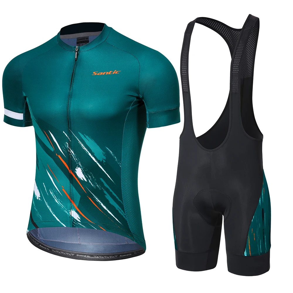 Santic Cycling Men's Summer Sets Breathable Bib Shorts Racing Padded Road Mtb Bicycle Clothes Riathlon Sportswear
Santic Cycling Men's Summer Sets Breathable Bib Shorts Racing Padded Road Mtb Bicycle Clothes Riathlon Sportswear