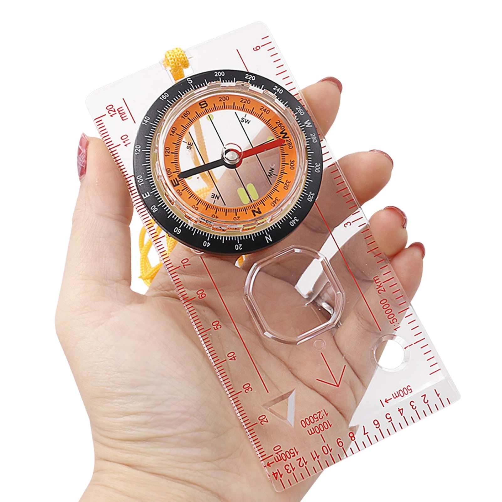 Outdoor Camping Hiking Transparent Plastic Compass Compass Proportional Footprint Travel Military Compass Tools Travel Kits
Outdoor Camping Hiking Transparent Plastic Compass Compass Proportional Footprint Travel Military Compass Tools Travel Kits