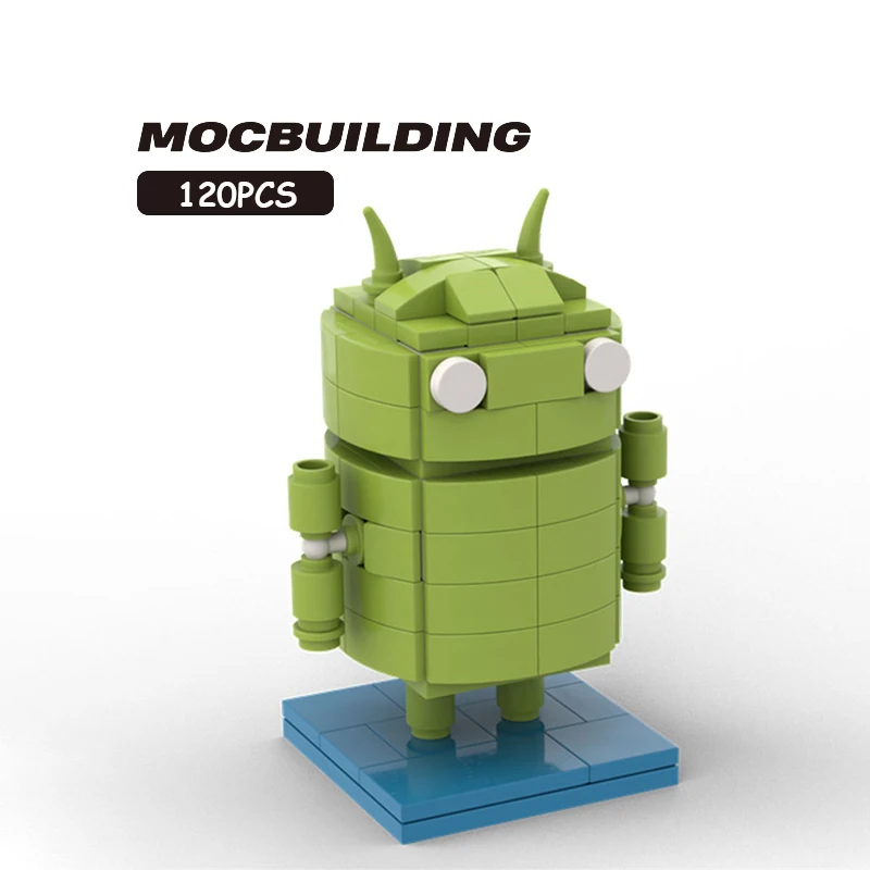 MOC Building Blocks Android Model Assembled Bricks Small Particle Classic Creative Robot Series Doll Toys Children Gifts 120PCS
MOC Building Blocks Android Model Assembled Bricks Small Particle Classic Creative Robot Series Doll Toys Children Gifts 120PCS