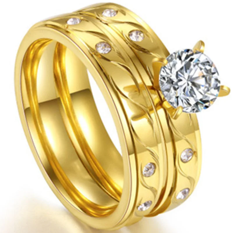 2/pcs Milangirl Ring Set For Women AAA White Zircon Ring Women Wedding Band Jewelry zircon Rings Accessories
2/pcs Milangirl Ring Set For Women AAA White Zircon Ring Women Wedding Band Jewelry zircon Rings Accessories