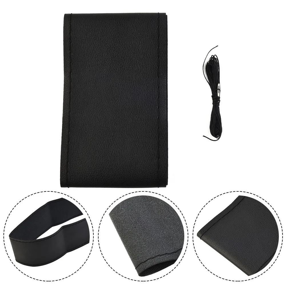 Hand Sewing Steering Wheel Cover Comfortable Gift Universal Vehicle 1pcs Accessories Black Breathable Practical
Hand Sewing Steering Wheel Cover Comfortable Gift Universal Vehicle 1pcs Accessories Black Breathable Practical