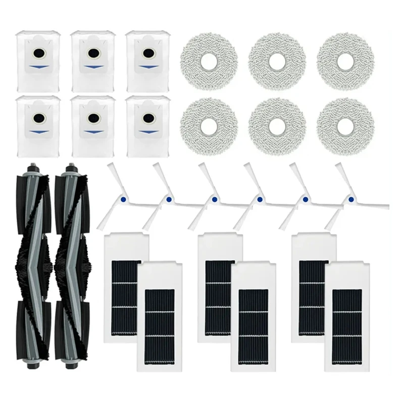 Сменные детали Для Ecovacs Debot X2 Omni, X2 Pro, 1 комплект, запасные части, основная боковая щетка, фильтр НЕРА, Швабра, тканевый мешок для пыли 
Сменные детали Для Ecovacs Debot X2 Omni, X2 Pro, 1 комплект, запасные части, основная боковая щетка, фильтр НЕРА, Швабра, тканевый мешок для пыли