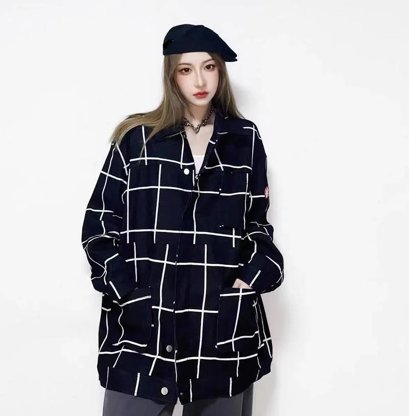 Куртка Мужская/Женская в клетку, 100% хлопок, с принтом
Куртка Мужская/Женская в клетку, 100% хлопок, с принтом