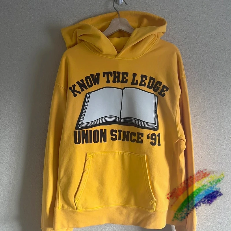 Puff Printing CPFM.XYZ KNOW THE LEDG Hoodie Men Women 1:1 High Quality Heavy Fabric Yellow Pullover Oversized Sweatshirts
Puff Printing CPFM.XYZ KNOW THE LEDG Hoodie Men Women 1:1 High Quality Heavy Fabric Yellow Pullover Oversized Sweatshirts