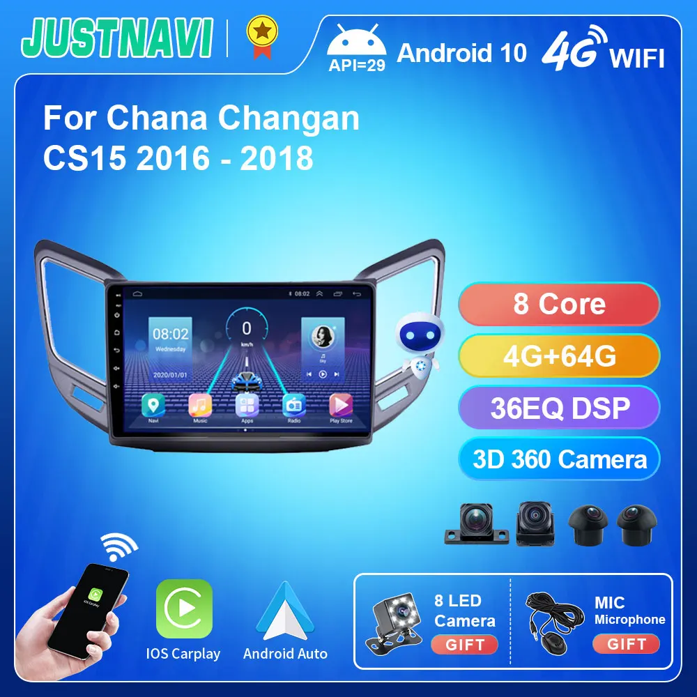 QT5 4G 64G Android 10.0 Smart Car Radio Video Player For Chana Changan CS15 2016 - 2018 Auto BT Multimedia GPS Stereo Car Play
QT5 4G 64G Android 10.0 Smart Car Radio Video Player For Chana Changan CS15 2016 - 2018 Auto BT Multimedia GPS Stereo Car Play