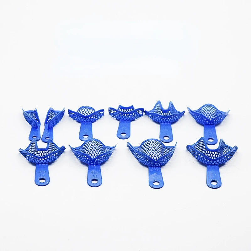 5Set Dental Impression Hard Plastic Autoclavable Denture Instrument Blue Teeth Tray Oral Hygiene Tooth Tray Dental Lab Tools
5Set Dental Impression Hard Plastic Autoclavable Denture Instrument Blue Teeth Tray Oral Hygiene Tooth Tray Dental Lab Tools