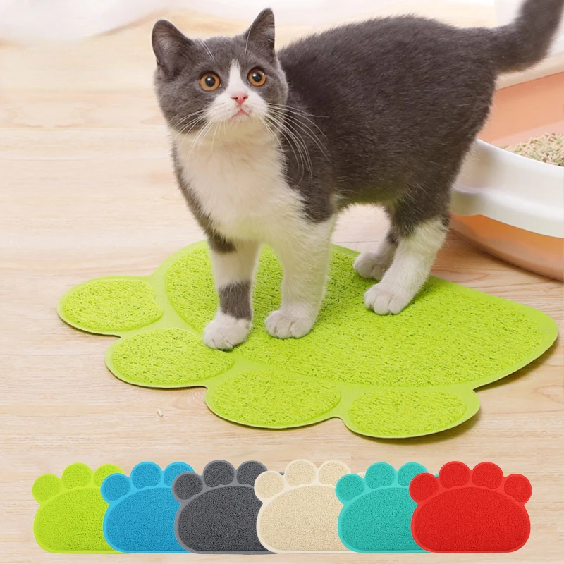 Mosodo Pet Cat Litter Mat Paw Print Feeding Bowl Placemat Cat Bed Pads Non-slip Waterproof Litter Trapper Mats Cat Accessories
Mosodo Pet Cat Litter Mat Paw Print Feeding Bowl Placemat Cat Bed Pads Non-slip Waterproof Litter Trapper Mats Cat Accessories
