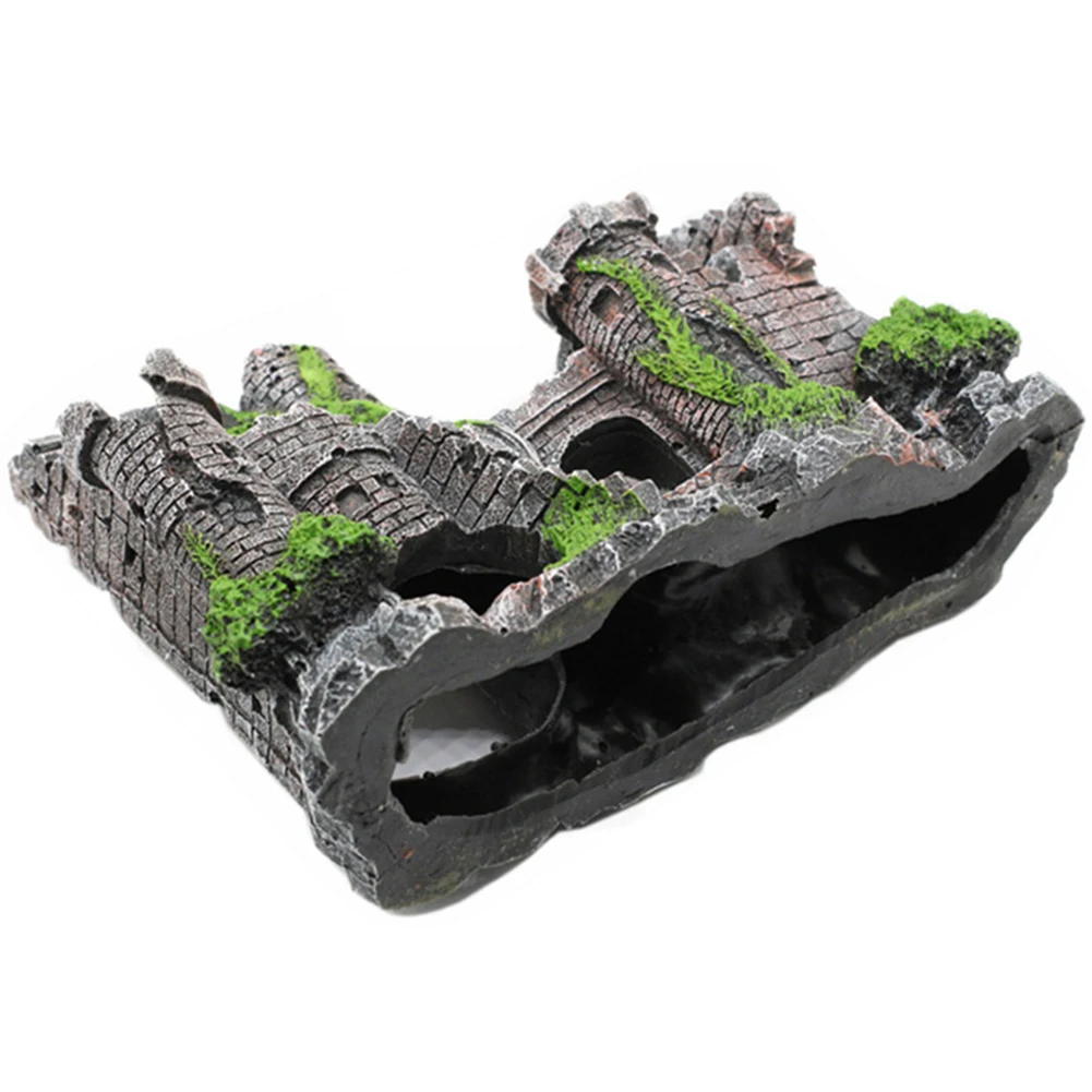 Fish Tank Durable Building Artificial Ornament Rocks Cave Aquarium Decoration Resin Simulation Ancient Castle Landscaping
Fish Tank Durable Building Artificial Ornament Rocks Cave Aquarium Decoration Resin Simulation Ancient Castle Landscaping