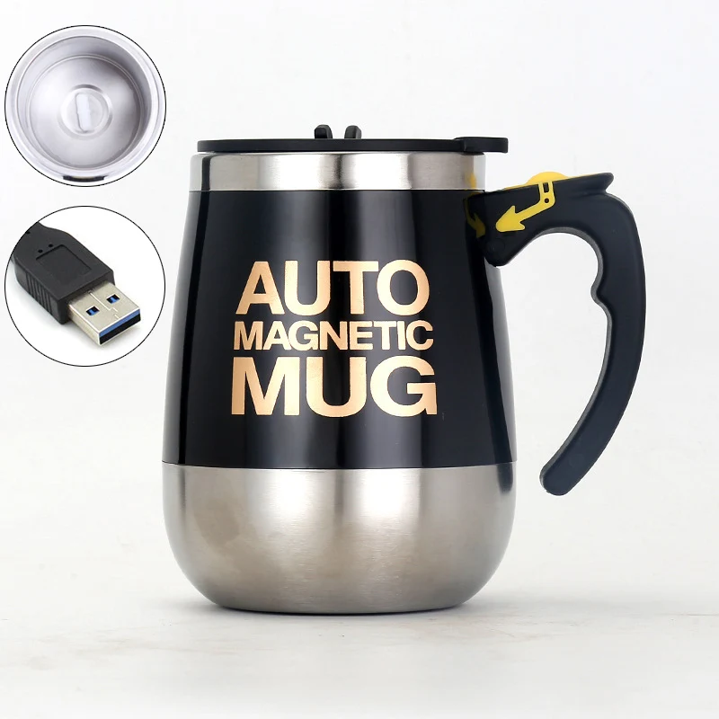 Lazy Coffee Stirring Cup Auto Cup Magnetic Rotating Electric Milk Cup Mark Cup 304 Stainless Steel Self Stirring Mixing Cup USB
Lazy Coffee Stirring Cup Auto Cup Magnetic Rotating Electric Milk Cup Mark Cup 304 Stainless Steel Self Stirring Mixing Cup USB