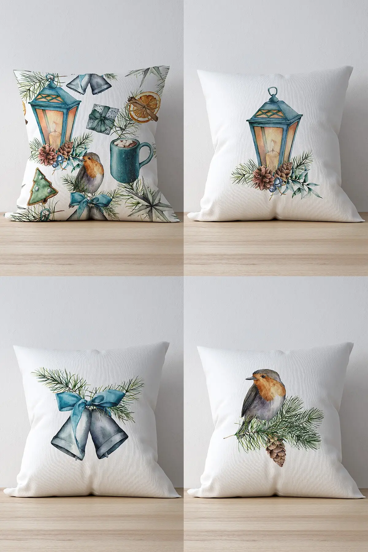Double Side Printed Blue Bow Accents 4 PCs Suede Pillow decorate Case Christmas
Double Side Printed Blue Bow Accents 4 PCs Suede Pillow decorate Case Christmas