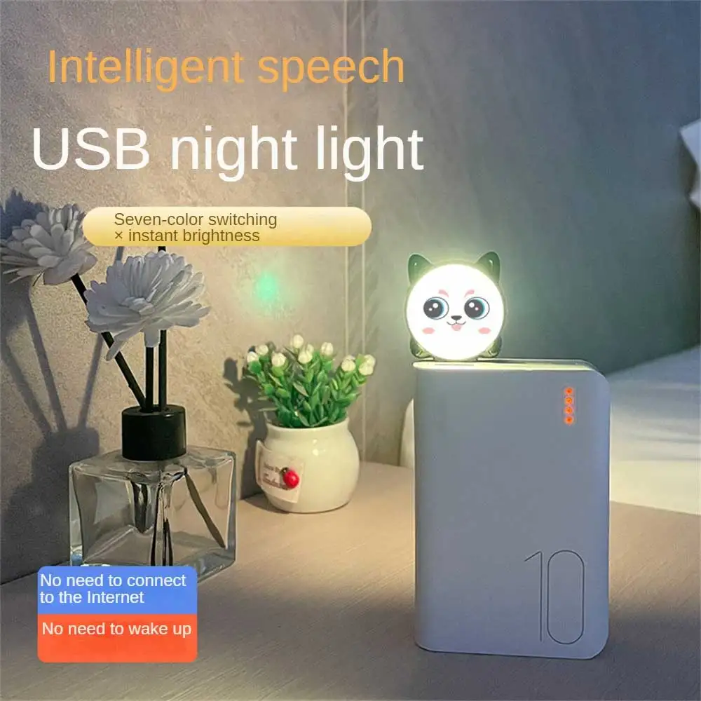 Convenient Night Light Intelligent Voice Bedroom Lights Table Lamp Bedroom Lighting Accessories Soft Bedside Lamp Eye Protection
Convenient Night Light Intelligent Voice Bedroom Lights Table Lamp Bedroom Lighting Accessories Soft Bedside Lamp Eye Protection