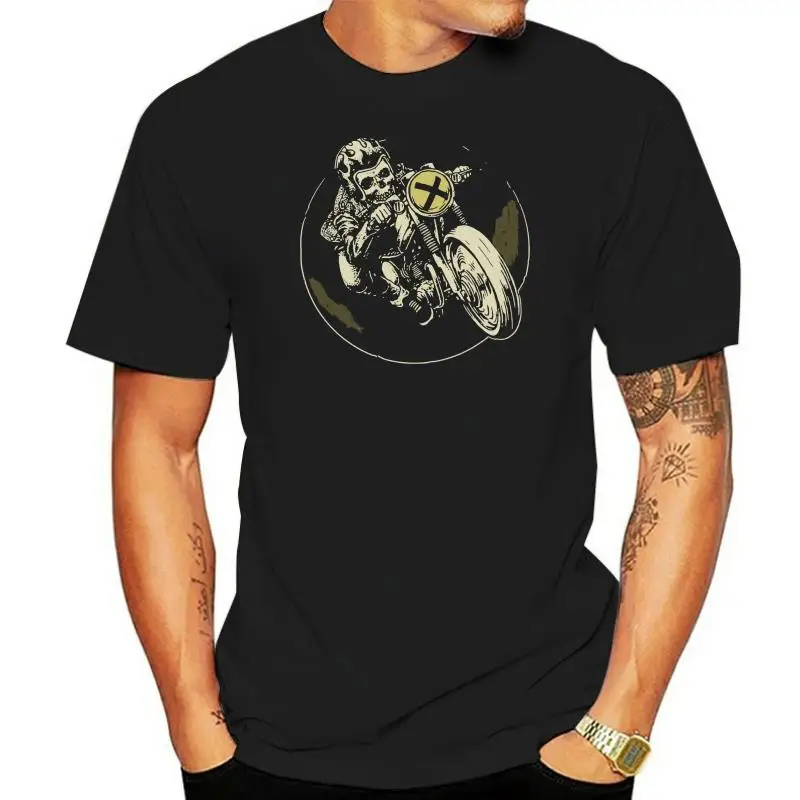 Biker Skull T-Shirt Herren Motorrad Totenkopf Cafe Racer Oldschool Mc Shirt Basic Models Tee Shirt
Biker Skull T-Shirt Herren Motorrad Totenkopf Cafe Racer Oldschool Mc Shirt Basic Models Tee Shirt
