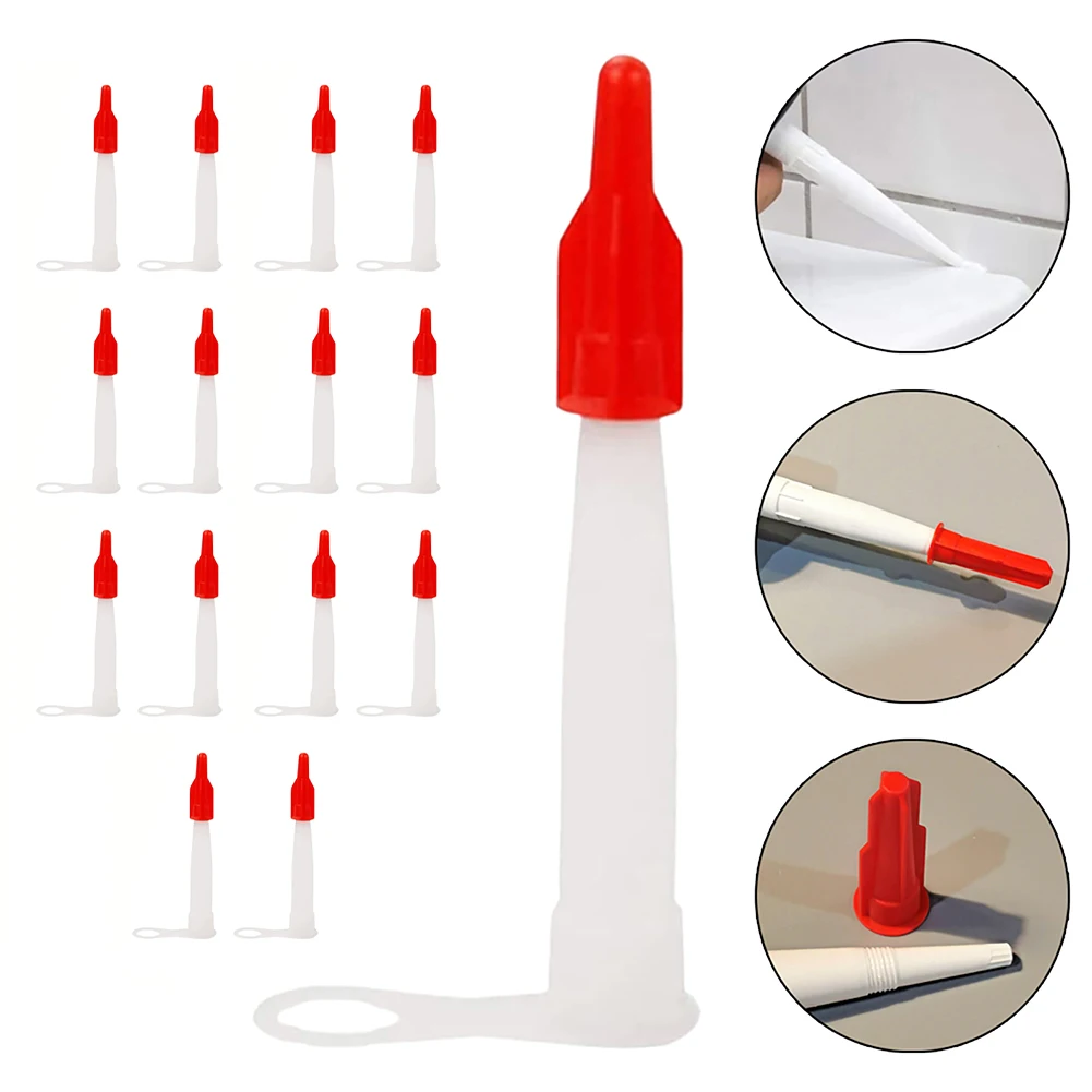 15pcs Universal Caulking Gun Nozzles Plastic Glass Glue Nozzles Sealant Silicone Caulking Tips Mouth Home Construction Tools
15pcs Universal Caulking Gun Nozzles Plastic Glass Glue Nozzles Sealant Silicone Caulking Tips Mouth Home Construction Tools