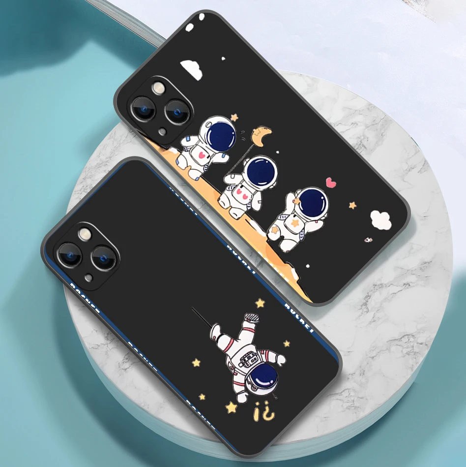 Lovely Astronaut Phone Case For Apple iPhone 14 13 12 11 Pro 12 13 Mini X XR XS Max SE 6 6s 7 8 Plus Back Coque Silicone Cover
Lovely Astronaut Phone Case For Apple iPhone 14 13 12 11 Pro 12 13 Mini X XR XS Max SE 6 6s 7 8 Plus Back Coque Silicone Cover