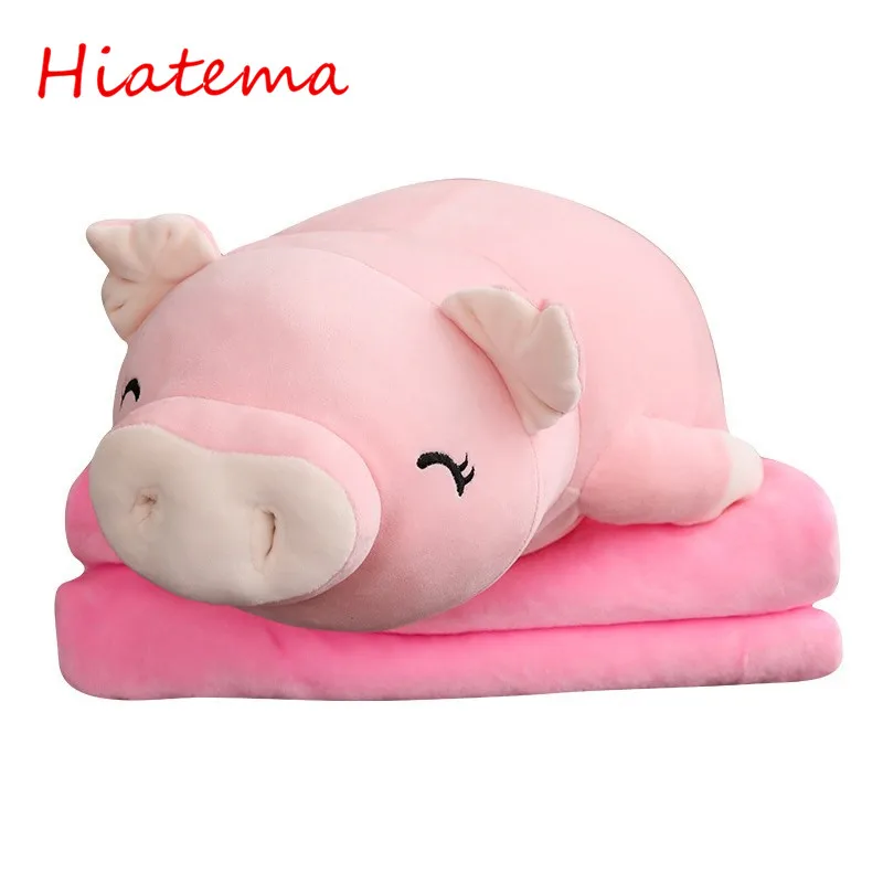 Kawaii Squishy Pig Stuffed Doll Lying Plush Piggy and Blanket Animal Soft Plushie Toy Pillow for Kids Baby Birthday Gift
Kawaii Squishy Pig Stuffed Doll Lying Plush Piggy and Blanket Animal Soft Plushie Toy Pillow for Kids Baby Birthday Gift