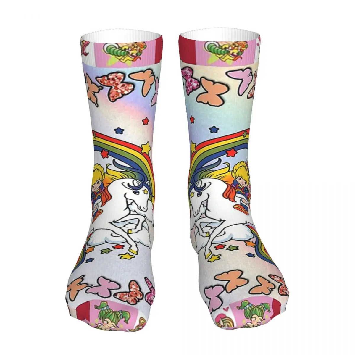 Носки Rainbow Brite, мужские, женские, мужские, полиэфирные чулки, забавные по индивидуальному заказу
Носки Rainbow Brite, мужские, женские, мужские, полиэфирные чулки, забавные по индивидуальному заказу