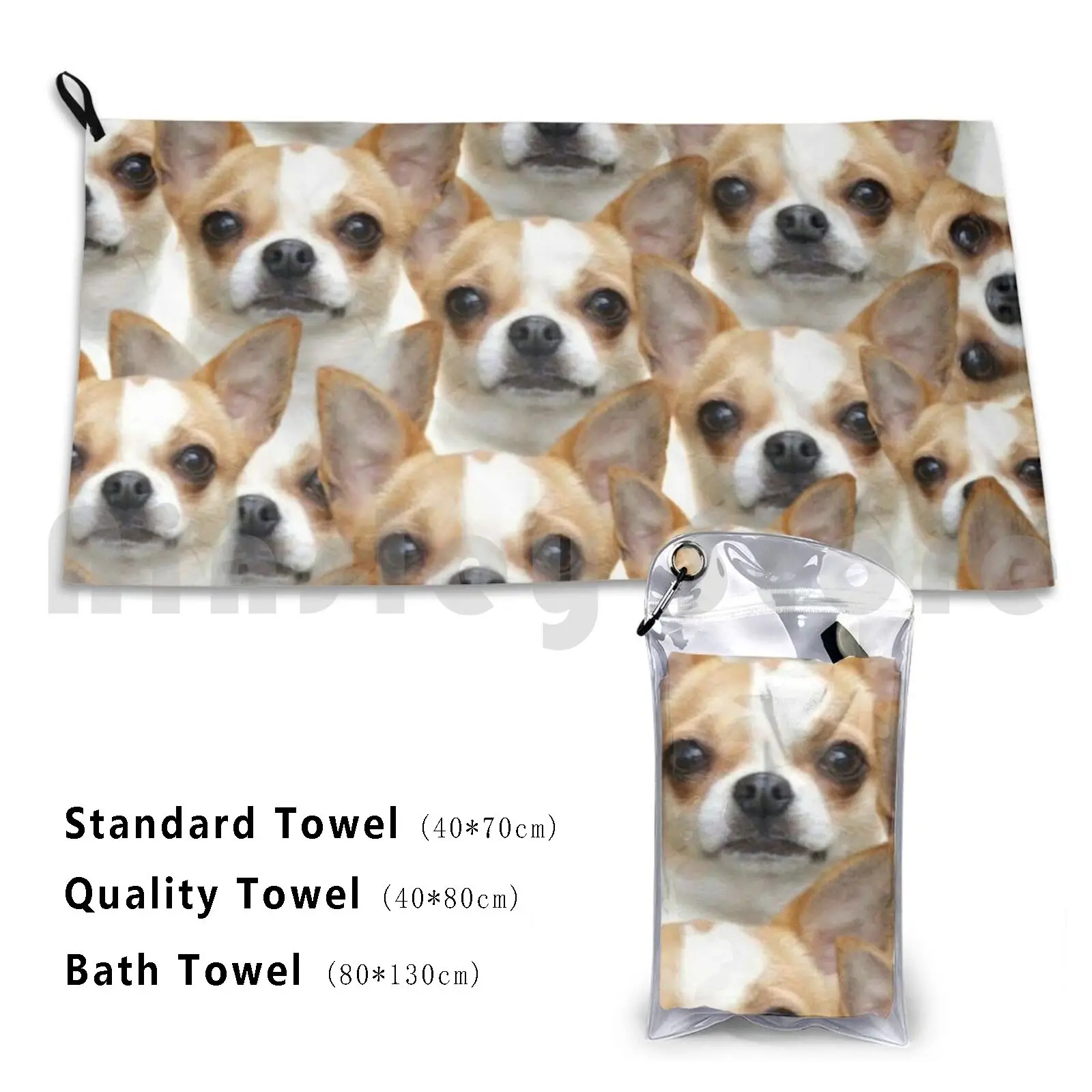 Funny Chihuahua Pup Custom Towel Bath Towel Reusable Funny Cute Puppy Puppies Dogs
Funny Chihuahua Pup Custom Towel Bath Towel Reusable Funny Cute Puppy Puppies Dogs