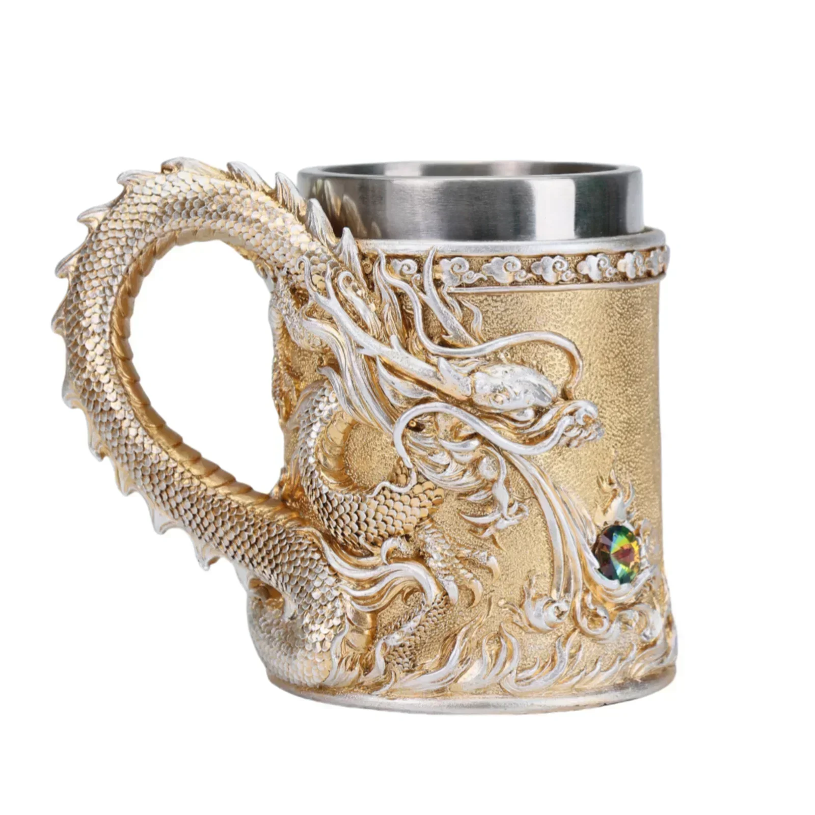 Золотой Дракон кружка из нержавеющей стали 600 мл
Золотой Дракон кружка из нержавеющей стали 600 мл