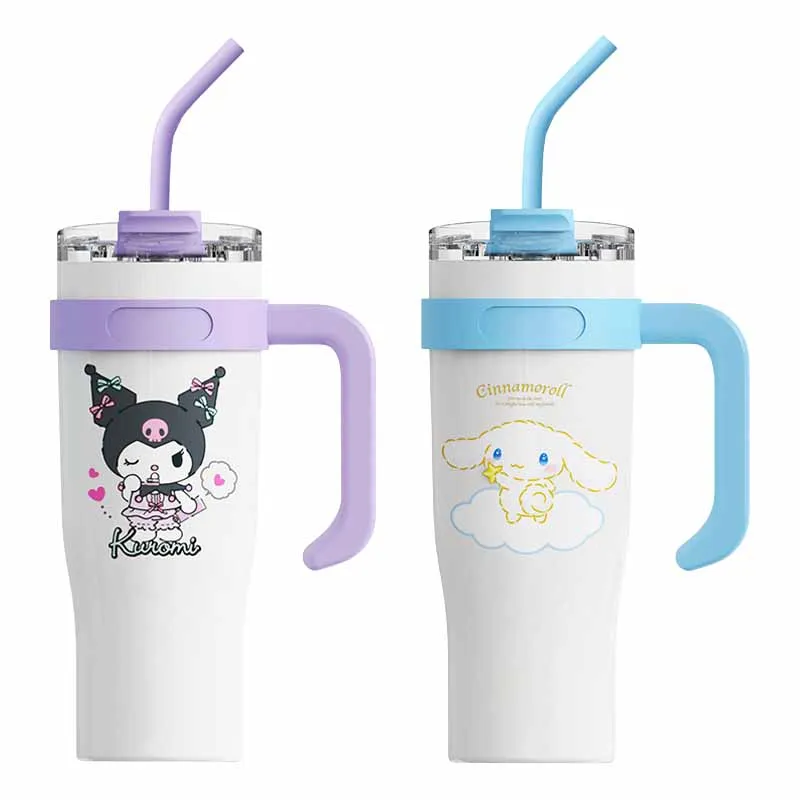 Sanrios аниме мультфильм Kuromi Cinnamoroll большая емкость чашки для воды 304 нержавеющая сталь двойная Питьевая Изолированная чашка 1200 мл
Sanrios аниме мультфильм Kuromi Cinnamoroll большая емкость чашки для воды 304 нержавеющая сталь двойная Питьевая Изолированная чашка 1200 мл