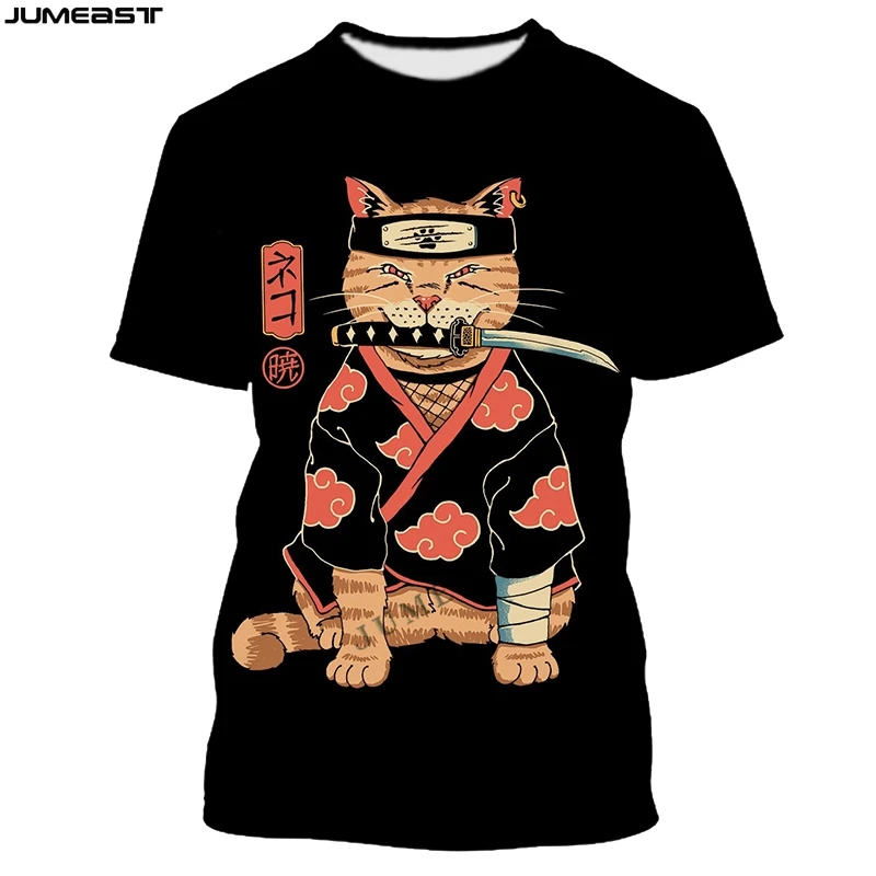 Jumeast Y2k Men Women 3D Printed T-Shirt Hip Hop Japanese Samurai Cat Short Sleeve T Shirt Fashion Sport Pullover Tops Tees
Jumeast Y2k Men Women 3D Printed T-Shirt Hip Hop Japanese Samurai Cat Short Sleeve T Shirt Fashion Sport Pullover Tops Tees