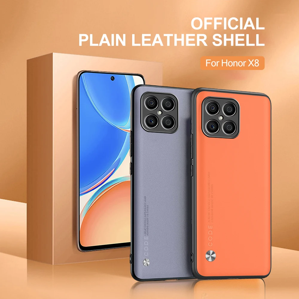 Чехол Honer X8, однотонная кожаная задняя крышка для Honor X8, Honar, Xonor, Honor X8, X 8, 2022, мягкая ударопрочная рамка из ТПУ, защитные чехлы
Чехол Honer X8, однотонная кожаная задняя крышка для Honor X8, Honar, Xonor, Honor X8, X 8, 2022, мягкая ударопрочная рамка из ТПУ, защитные чехлы
