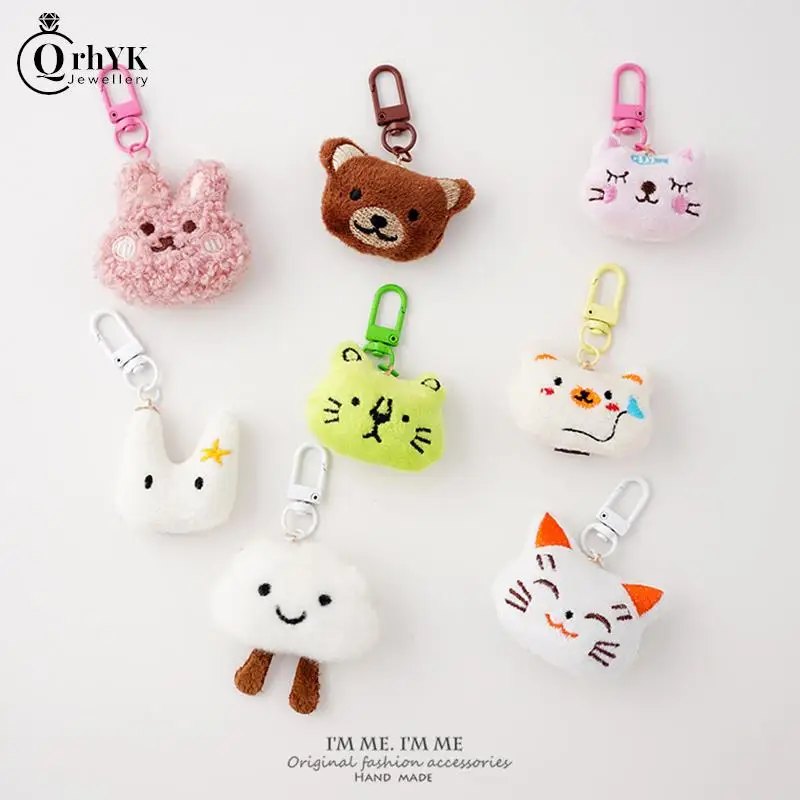1Pcs Creative Keychains Cute Plush Bear Keyring For Women Girls Cartoon Rabbit Cute Keychain Unique Design Car Keys Chains
1Pcs Creative Keychains Cute Plush Bear Keyring For Women Girls Cartoon Rabbit Cute Keychain Unique Design Car Keys Chains