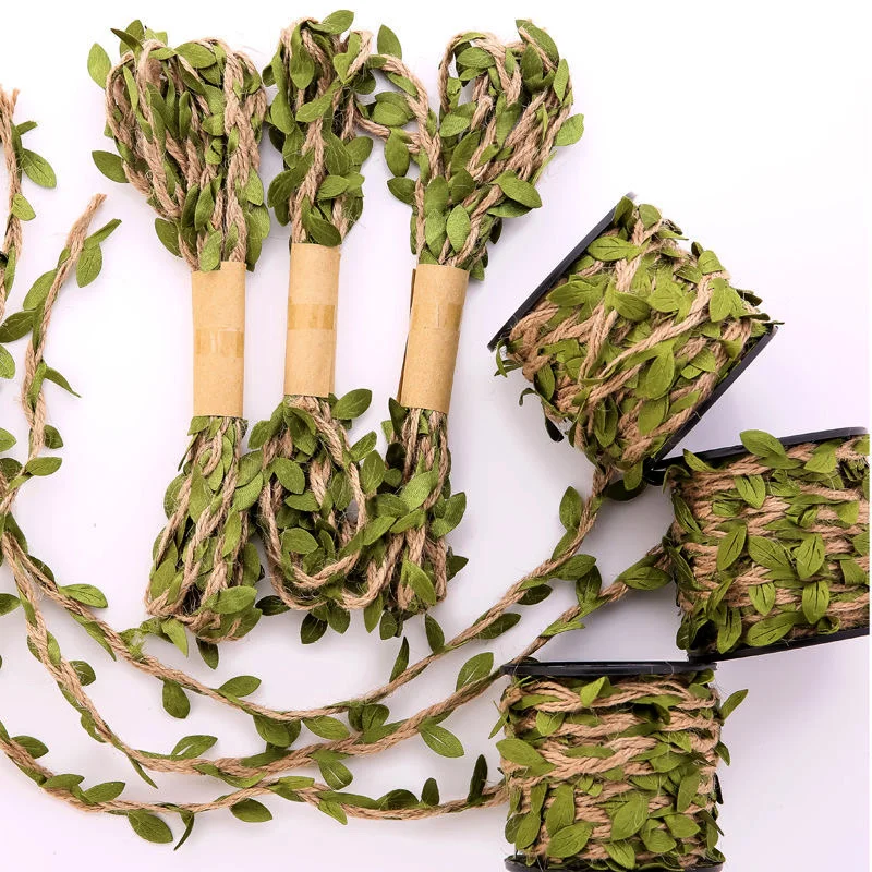 5M Vintage Jute Thread Rop Cord Party Crafts Christmas Wedding Jute Leaves Ribbon Bows Trim Handmade DIY Sewing Clothing Decor
5M Vintage Jute Thread Rop Cord Party Crafts Christmas Wedding Jute Leaves Ribbon Bows Trim Handmade DIY Sewing Clothing Decor