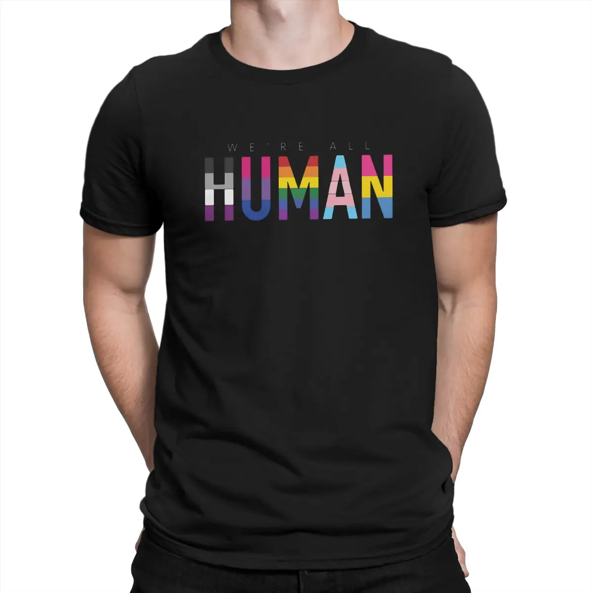 LGBTQ Gay Pride Men TShirt Human Various Queer Flags Basic Polyester T Shirt Homme Unisex Clothes New Design Trendy 
LGBTQ Gay Pride Men TShirt Human Various Queer Flags Basic Polyester T Shirt Homme Unisex Clothes New Design Trendy