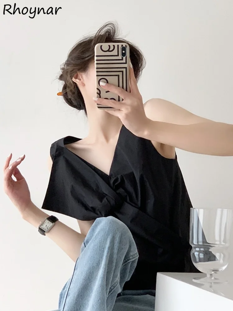 Black Bow Tanks Women Elegant French Style Office Lady Summer Literary Design Chic Crop Tops Tender Irregular Sweet Daily S-4XL
Black Bow Tanks Women Elegant French Style Office Lady Summer Literary Design Chic Crop Tops Tender Irregular Sweet Daily S-4XL
