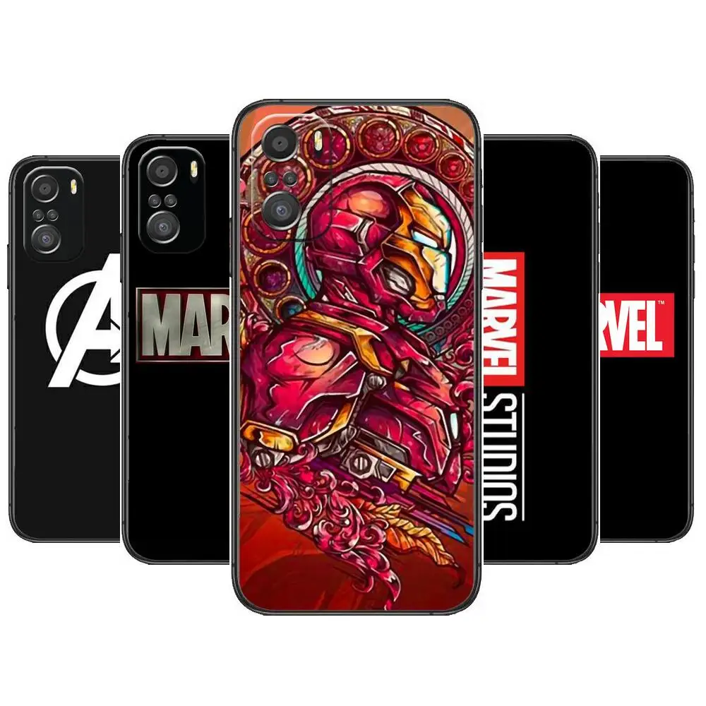 Marvel Logo Iron Man Phone Case For xiaomi mi 11 Lite pro Ultra 10s 9 8 MIX 4 FOLD 10T 5g Black Cover Silicone Back Prett
Marvel Logo Iron Man Phone Case For xiaomi mi 11 Lite pro Ultra 10s 9 8 MIX 4 FOLD 10T 5g Black Cover Silicone Back Prett