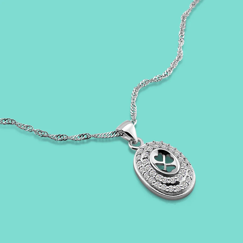 925 Sterling Silver Necklace Retro Oval Shape Pendant Necklaces Women Luxury Jewelry Birthday Gift Anniversary Party Kettingen
925 Sterling Silver Necklace Retro Oval Shape Pendant Necklaces Women Luxury Jewelry Birthday Gift Anniversary Party Kettingen