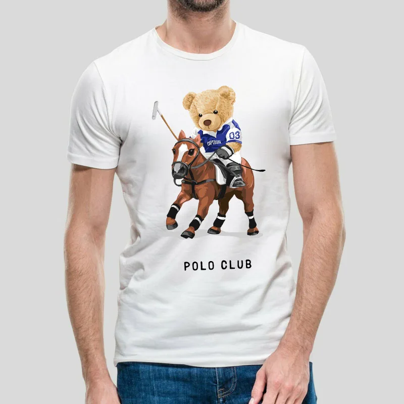 Men T-shirt Ride Horse Little Bear Print Red Tshirt Shirt Casual Clothes Men Fashion Clothing 100% Cotton T-Shirt Tee Top S-9XL
Men T-shirt Ride Horse Little Bear Print Red Tshirt Shirt Casual Clothes Men Fashion Clothing 100% Cotton T-Shirt Tee Top S-9XL