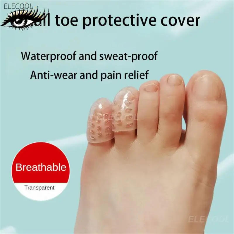 Breathable Silicone Toe Comfortable Fit Toe Guard Wear Resistance Anti-sweat Toe Protector Foot Care Tools Toe Protection
Breathable Silicone Toe Comfortable Fit Toe Guard Wear Resistance Anti-sweat Toe Protector Foot Care Tools Toe Protection