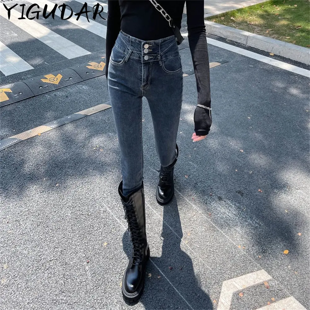 High Waist Jeans Women Autumn New Slim Skinny Pants Spring Casual Girl Denim Trousers Black Female Fashion Stretch Pencil Jeans
High Waist Jeans Women Autumn New Slim Skinny Pants Spring Casual Girl Denim Trousers Black Female Fashion Stretch Pencil Jeans