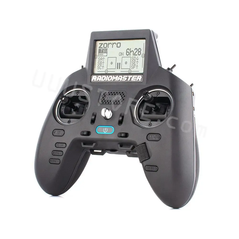 Радиомастер Зорро 2 4 ГГц 16CH CC2500 / 4in1 ELRS Hall Gimbal LCD Screen OpenTX радиопередатчик Mode2 для