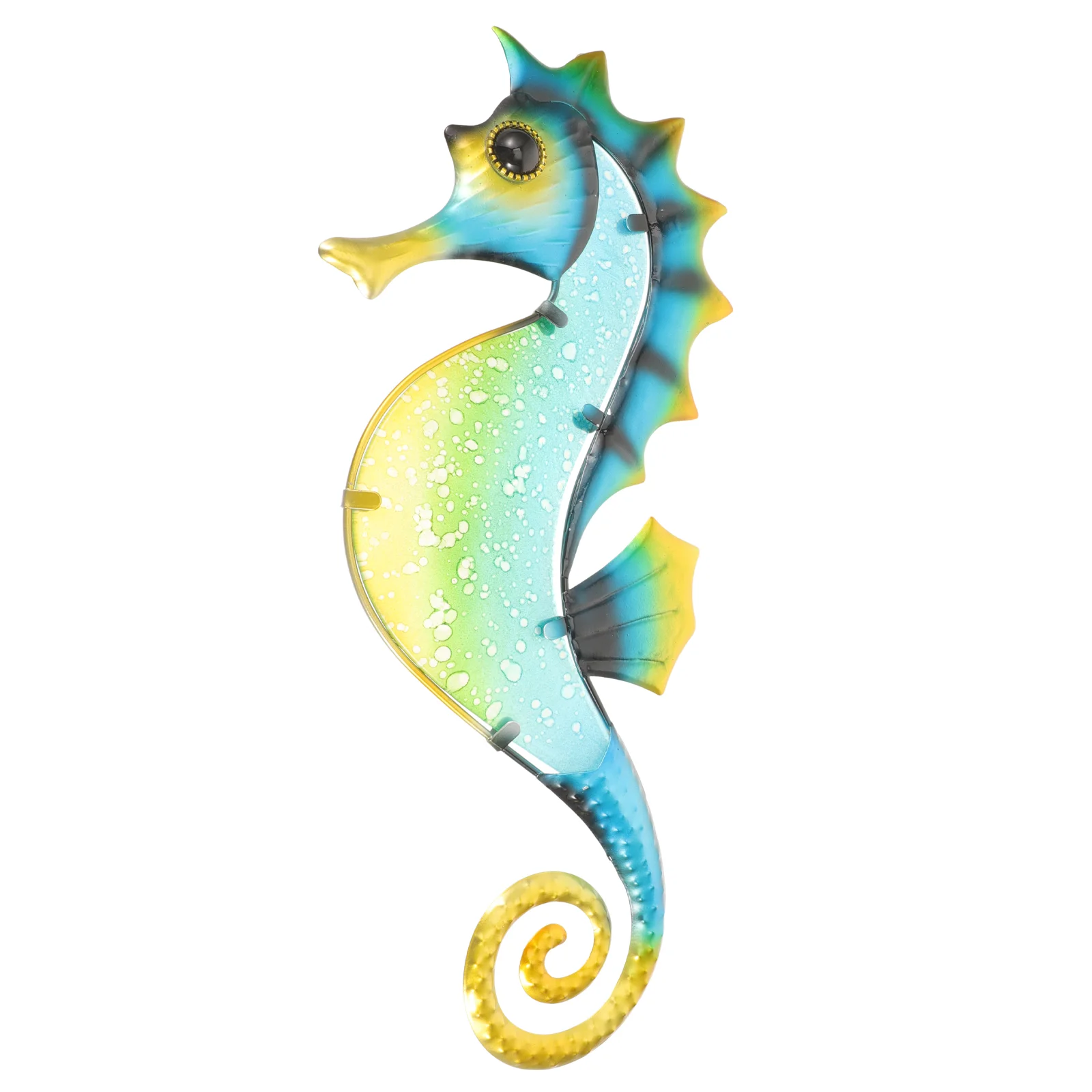 

Iron Wall Decors Seahorse Decoration Ornaments Hanging Sculptures Crafts Wrought Decorative