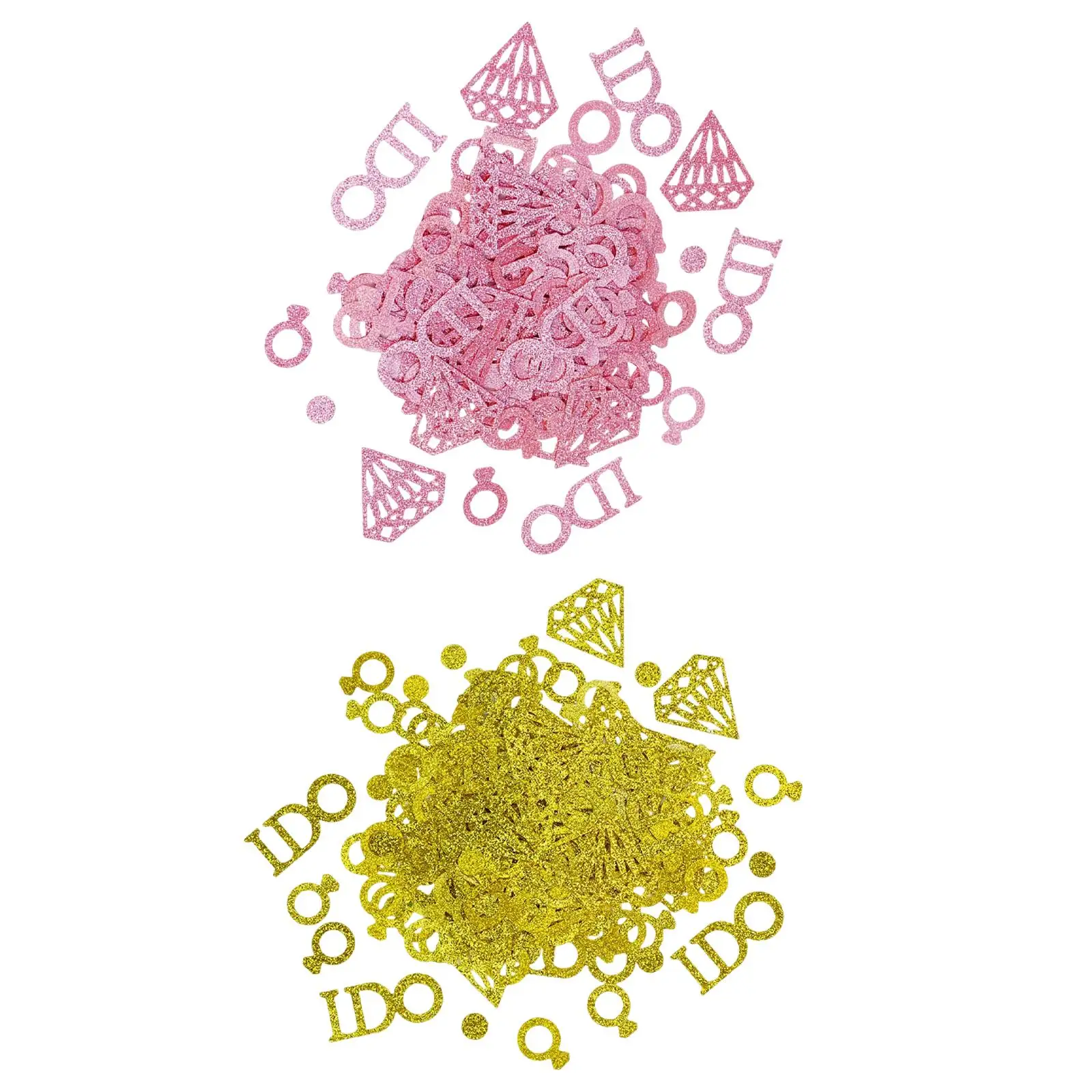 Алмазное кольцо с конфетти и надписью «i Do»
Алмазное кольцо с конфетти и надписью «i Do»