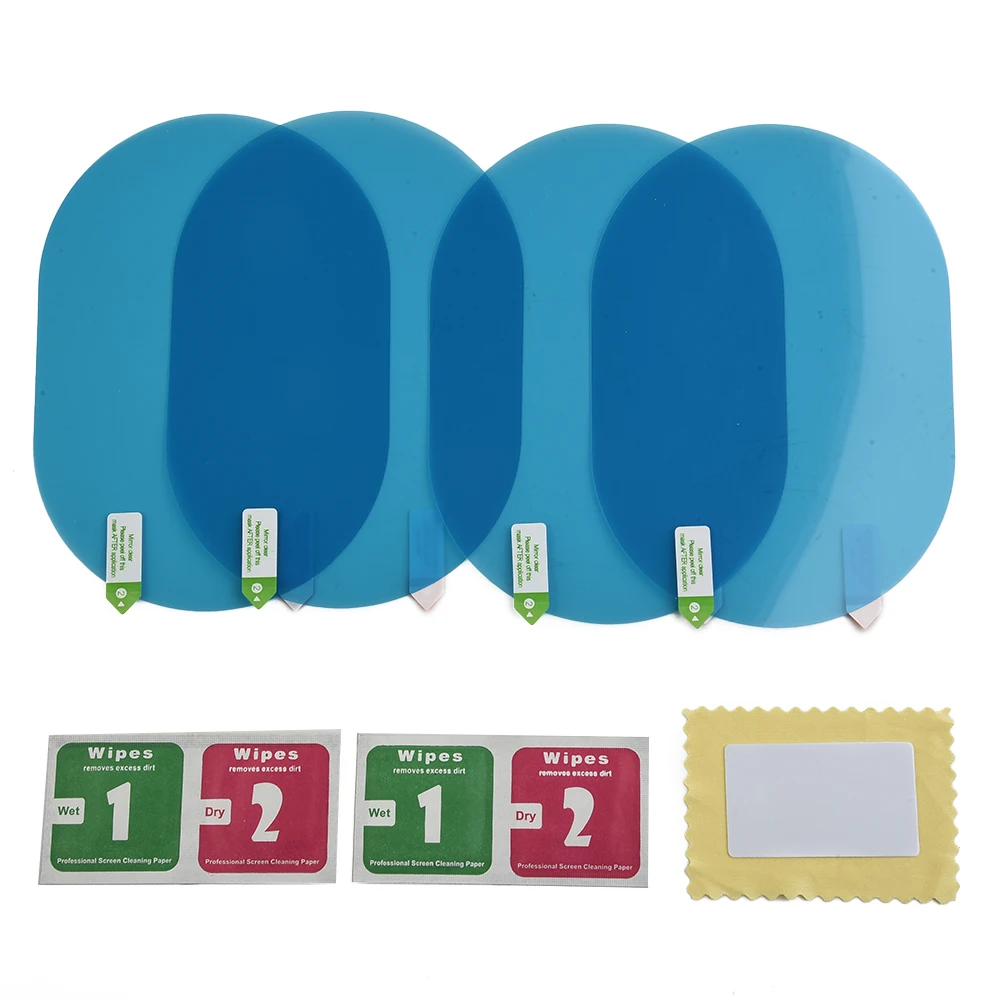 4pcs Rainproof Film Car Rear View Mirror Sticker Anti Fog Protective Rain Shield Mirrors Covers Accessories Waterproof
4pcs Rainproof Film Car Rear View Mirror Sticker Anti Fog Protective Rain Shield Mirrors Covers Accessories Waterproof