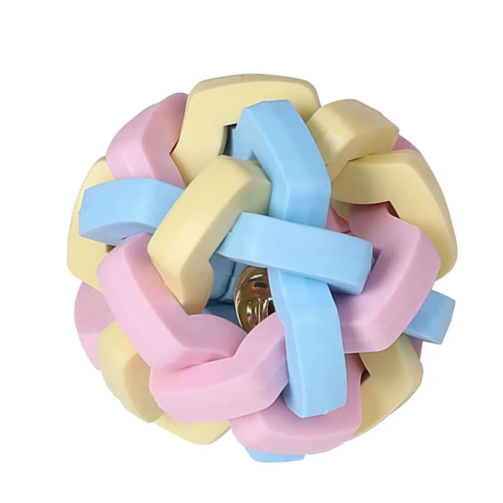 Colorful Bell Ball Pet Sounding Toy Molar Teeth-Resistant Rubber Ball Stains Removal Teether Dog Training Toys Pet Supplies
Colorful Bell Ball Pet Sounding Toy Molar Teeth-Resistant Rubber Ball Stains Removal Teether Dog Training Toys Pet Supplies