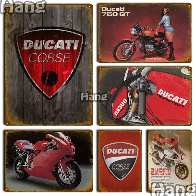 Ducati Motorcycle Vintage Metal Tin Sign Parking Sign for Garage Decor Metal Wall Art Decor Gift for Motorcycle Enthusiast
Ducati Motorcycle Vintage Metal Tin Sign Parking Sign for Garage Decor Metal Wall Art Decor Gift for Motorcycle Enthusiast