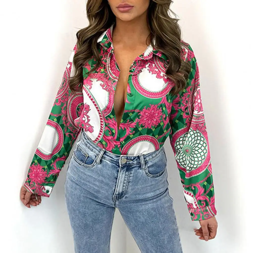 Trendy Women Shirt Lapel Spring Autumn Office Lady Shirt Relaxed Fit Turndown Collar Blouse Shirt
Trendy Women Shirt Lapel Spring Autumn Office Lady Shirt Relaxed Fit Turndown Collar Blouse Shirt