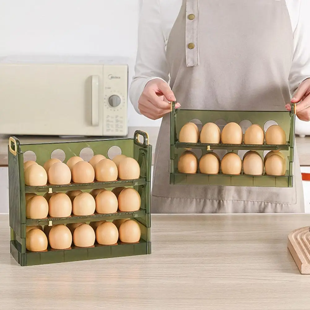 1 Pcs Egg Holder Storage Box Side Door Of Refrigerator 30 Box Storage Grid/20 Organizer Flip Kitchen Box Egg Grid Tools Kit Z9h4
1 Pcs Egg Holder Storage Box Side Door Of Refrigerator 30 Box Storage Grid/20 Organizer Flip Kitchen Box Egg Grid Tools Kit Z9h4