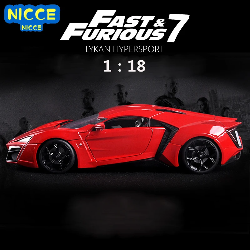 Nicce 1:18 Форсаж ликан гиперпорт высокой имитации литая машина из металлического сплава Модель автомобиля игрушки для детей подарочная коллекция
Nicce 1:18 Форсаж ликан гиперпорт высокой имитации литая машина из металлического сплава Модель автомобиля игрушки для детей подарочная коллекция