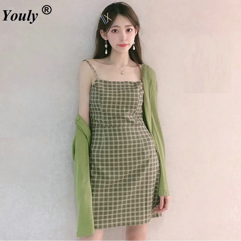 Avocado Green Plaid Mini Dress Spaghetti Strap Bodycon Dress 2021 Women Sexy Club Casual Holiday Bandage Dresses Summer
Avocado Green Plaid Mini Dress Spaghetti Strap Bodycon Dress 2021 Women Sexy Club Casual Holiday Bandage Dresses Summer