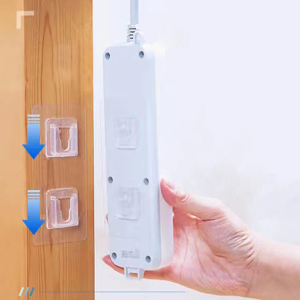 6 Pair Socket Hook Wall Socket Holder Wall Fixer Power Strip Storage Holders Strong Transparent Suction Cup For Kitchen Bathroom
6 Pair Socket Hook Wall Socket Holder Wall Fixer Power Strip Storage Holders Strong Transparent Suction Cup For Kitchen Bathroom