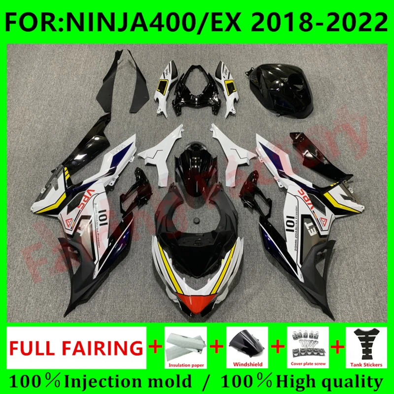 Полный комплект обтекателей для мотоцикла, подходит для Ninja400, EX400, EX, Ninja 400, 2018, 2019, 2020, 2021, 2022, 2023, обтекатель кузова, белый, черный
Полный комплект обтекателей для мотоцикла, подходит для Ninja400, EX400, EX, Ninja 400, 2018, 2019, 2020, 2021, 2022, 2023, обтекатель кузова, белый, черный